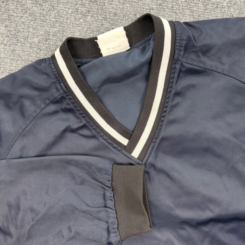 Rawlings Medium Navy Pullover Windbreaker Jacket Baseball‎ Athletic Men's